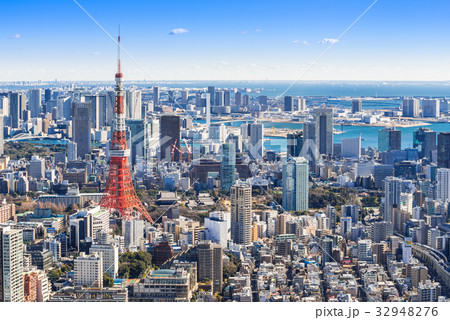 東京タワーとベイエリア 32948276