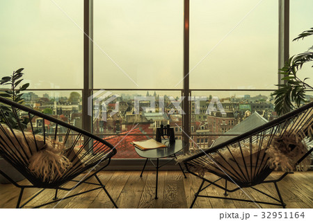 Cafe with view of Amsterdamю Cafe with view of Amsterdamю 32951164