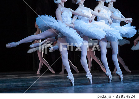 beauty, agility, dancing concept. arm in arm four 32954824