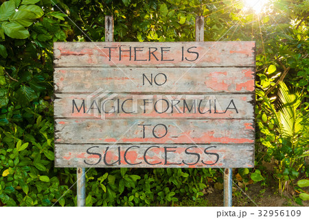 There Is No Magic Formula To Success There Is No Magic Formula To Success 32956109