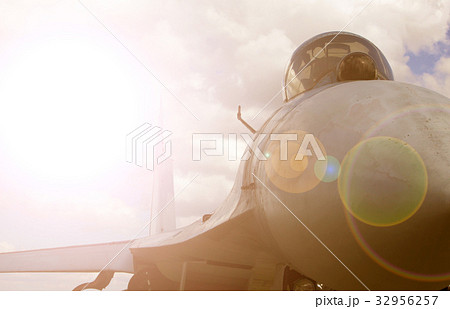 Modern jet fighter in the sky Modern jet fighter in the sky 32956257