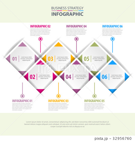 Business Infographics design template illustration Business Infographics design template illustration 32956760