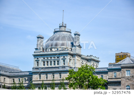 An old historical building with the large windows An old historical building with the large windows 32957476