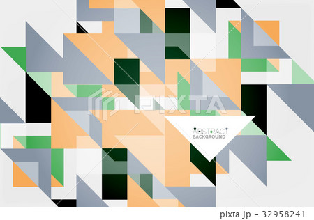 Triangle pattern design background 32958241