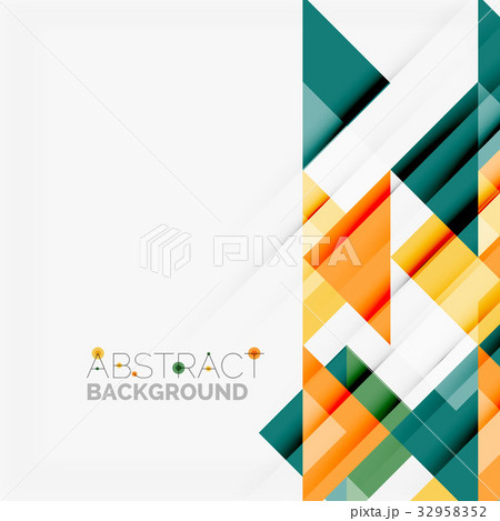 Triangle pattern design background 32958352