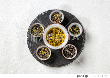 中国茶セット Chinese tea set of beauty and health 中国茶セット Chinese tea set of beauty and health 32959488