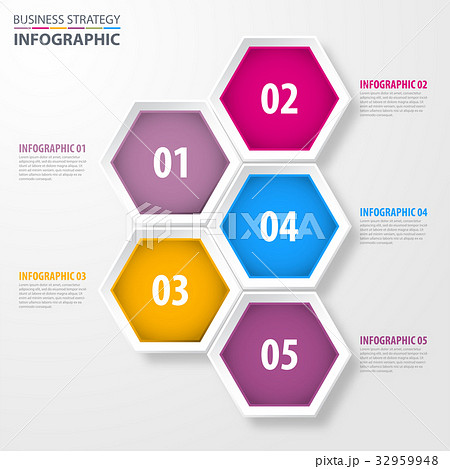 Business Infographics design template illustration Business Infographics design template illustration 32959948
