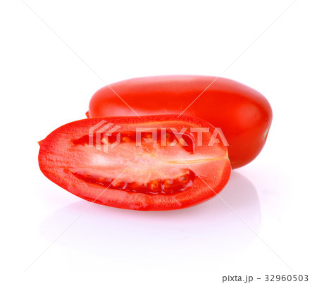 Tomato isolated on white. With clipping path. Tomato isolated on white. With clipping path. 32960503