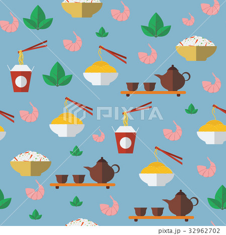 Chinese food. Seamless pattern. Vector Chinese food. Seamless pattern. Vector 32962702