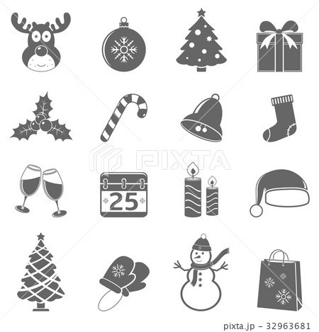 Christmas icons 32963681