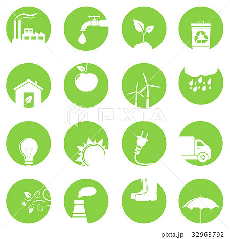 Ecology icons Ecology icons 32963792