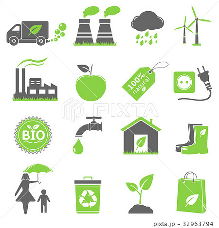 Eco icons 32963794