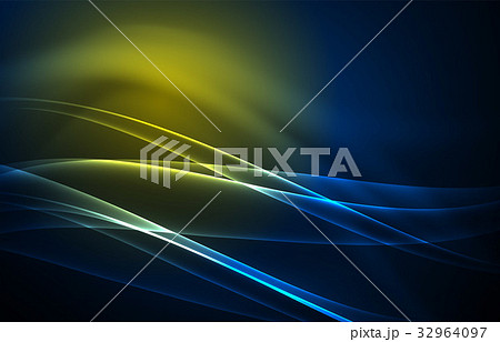 Vector polar lights concept background Vector polar lights concept background 32964097