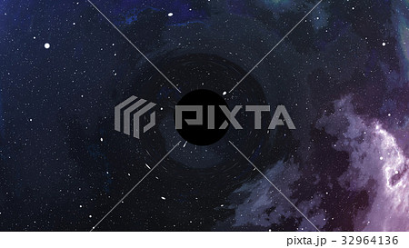 Huge black dot with dark antimatter in the center Huge black dot with dark antimatter in the center 32964136