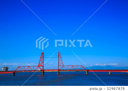 筑後川昇開橋　福岡　佐賀 32967876