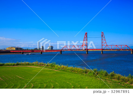 筑後川昇開橋　福岡　佐賀 32967891