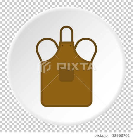 Blacksmiths apron icon circle - Stock Illustration [32968761] - PIXTA