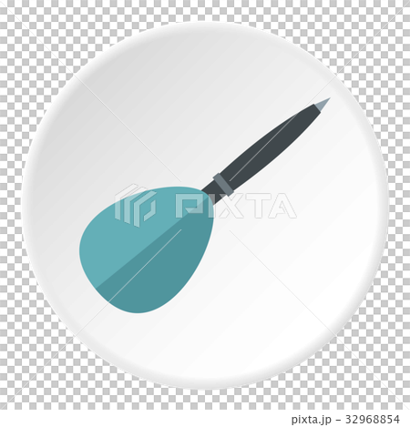 Blue dart arrow icon circle 32968854