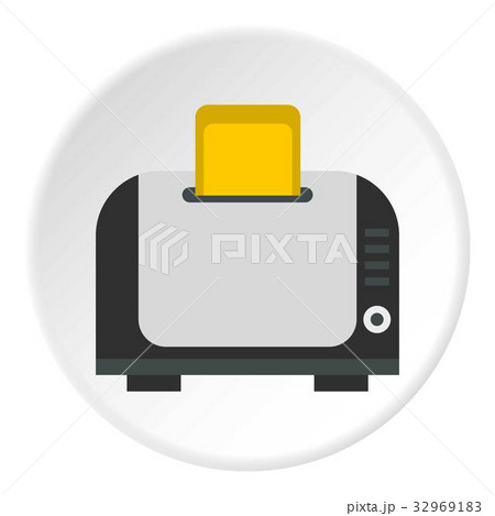Toaster icon circle Toaster icon circle 32969183