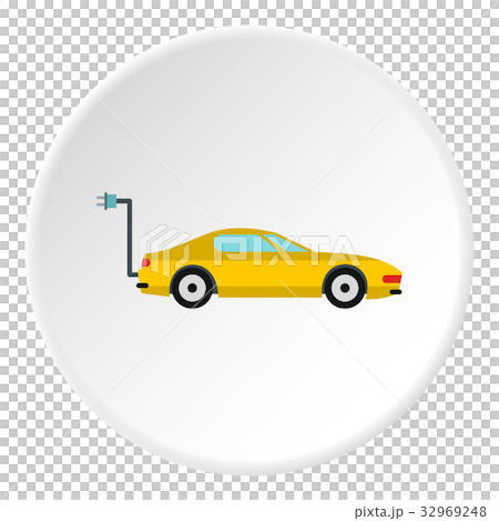 Electro car icon circle Electro car icon circle 32969248