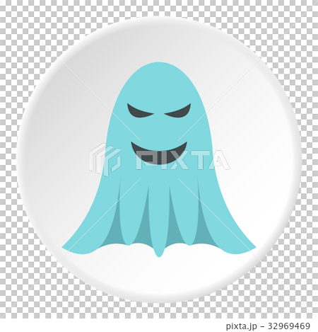 Ghost icon circle Ghost icon circle 32969469