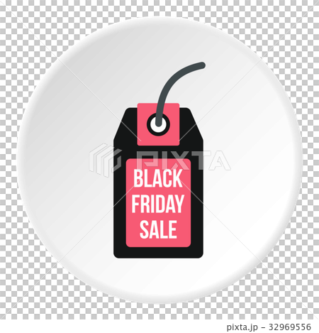 Black Friday sale tag icon circle - Stock Illustration [32969556] - PIXTA