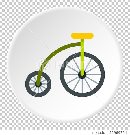 Highwheel bike icon circle Highwheel bike icon circle 32969734