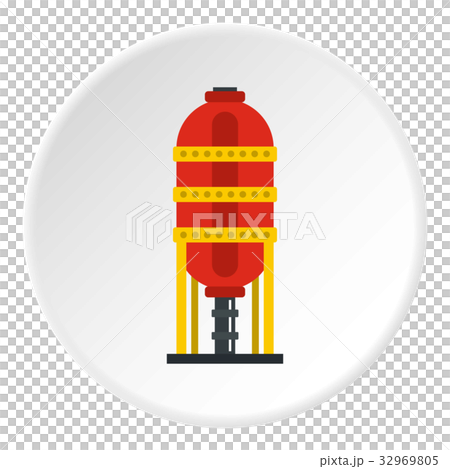 Capacity for oil storage icon circle Capacity for oil storage icon circle 32969805