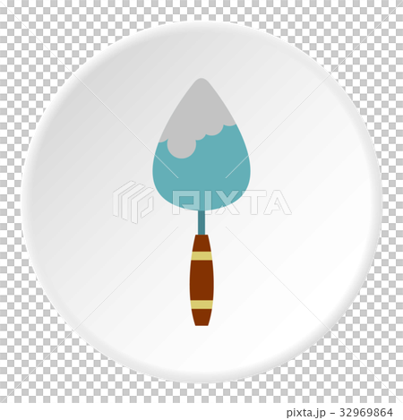 Trowel icon circle Trowel icon circle 32969864