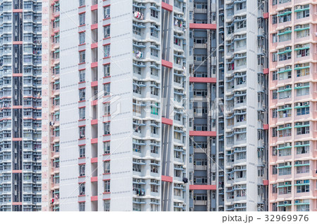Facade of a apartment building 32969976