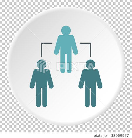 Group of people icon circle 32969977
