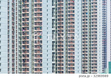 Apartment building in Hong Kong 32969989