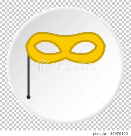 Carnival mask icon circle 32970100