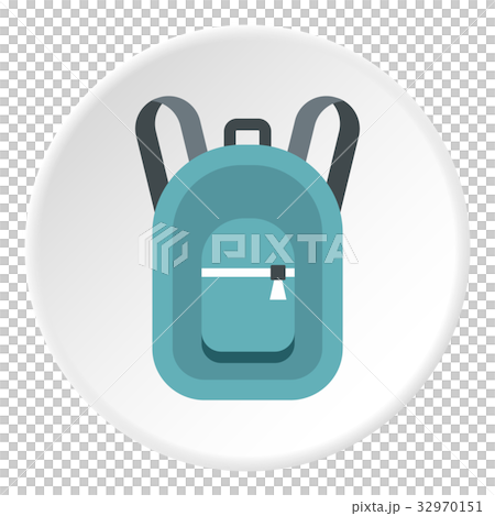 Backpack icon circle Backpack icon circle 32970151
