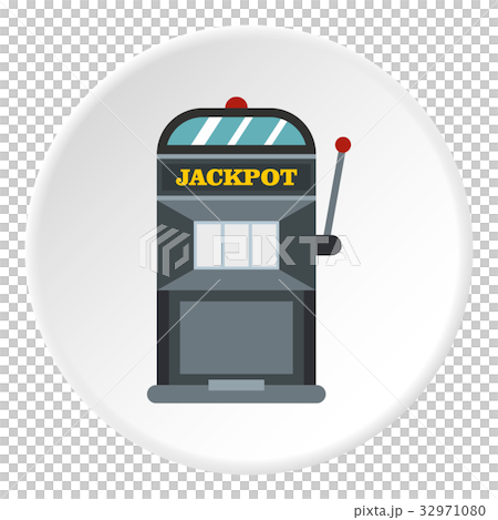 Slot machine icon circle - Stock Illustration [32971080] - PIXTA