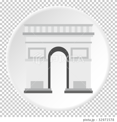 Triumphal Arch icon circle 32971578