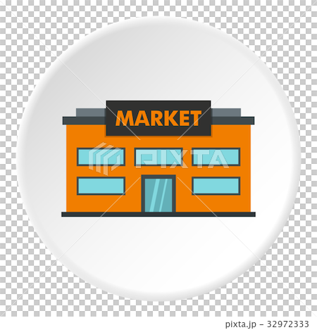 Market icon circle 32972333