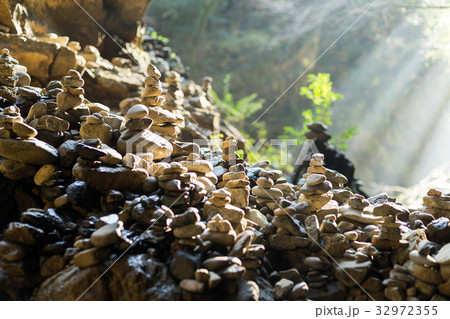 Piles of stone 32972355