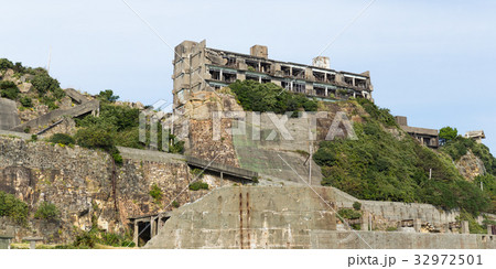 Gunkanjima in nagasaki of Japan 32972501