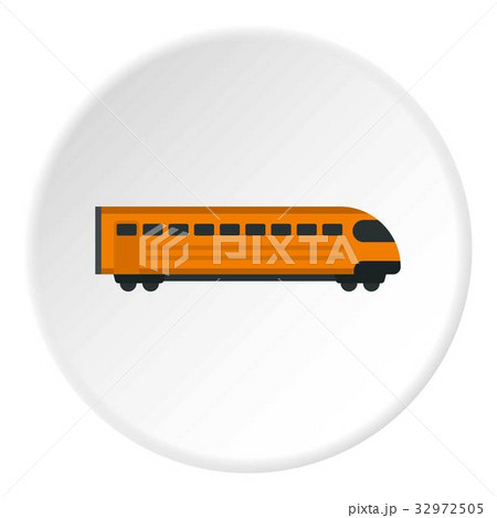 Train icon circle 32972505
