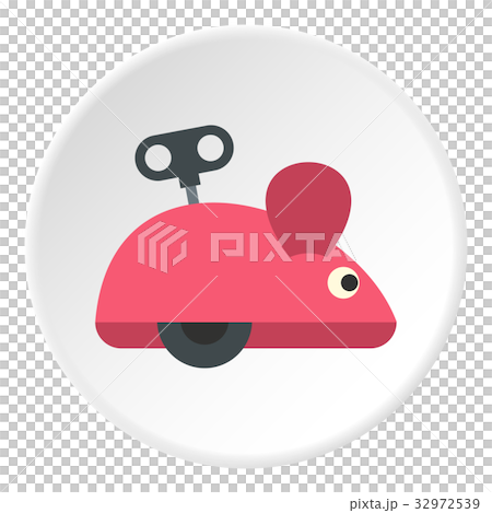 Clockwork mouse icon circle 32972539