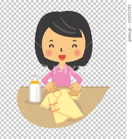 出産準備【二頭身・シリーズ】 32972797