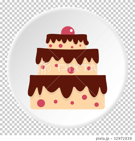 Cake icon circle Cake icon circle 32972839