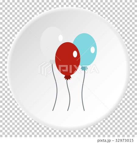 Balloons icon circle Balloons icon circle 32973015