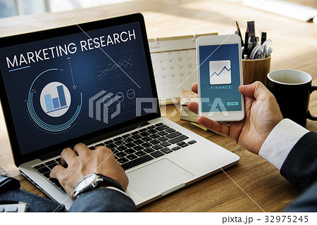 Graphic of business marketing research chart Graphic of business marketing research chart 32975245