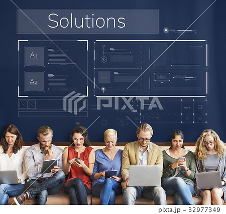Computer System Data Center Content Template Graphic Computer System Data Center Content Template Graphic 32977349