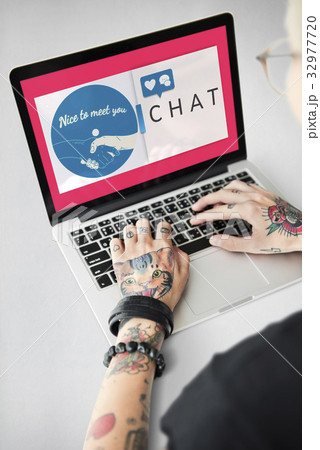 Chat Message Commincation Connection Conversation 32977720