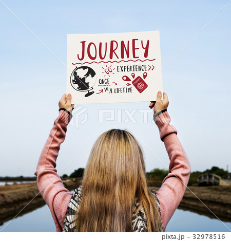 Start The Journey Travel Word Graphic Start The Journey Travel Word Graphic 32978516