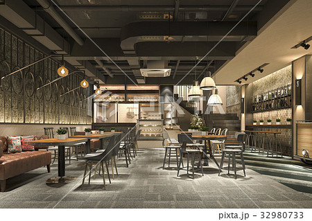 loft and luxury hotel reception and cafe loft and luxury hotel reception and cafe 32980733