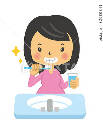 歯磨き【二頭身・シリーズ】 32980841